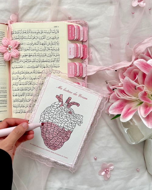 Coeur sourates - Dentelle