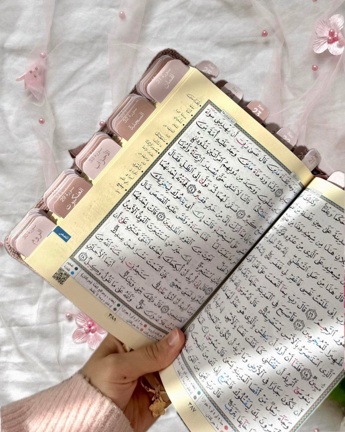 Onglets Sourates - Arabe