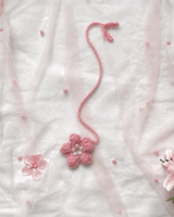 Marque-page en crochet – Perles