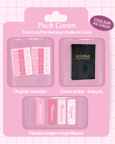 Pack Coran Tawbah - AR/FR