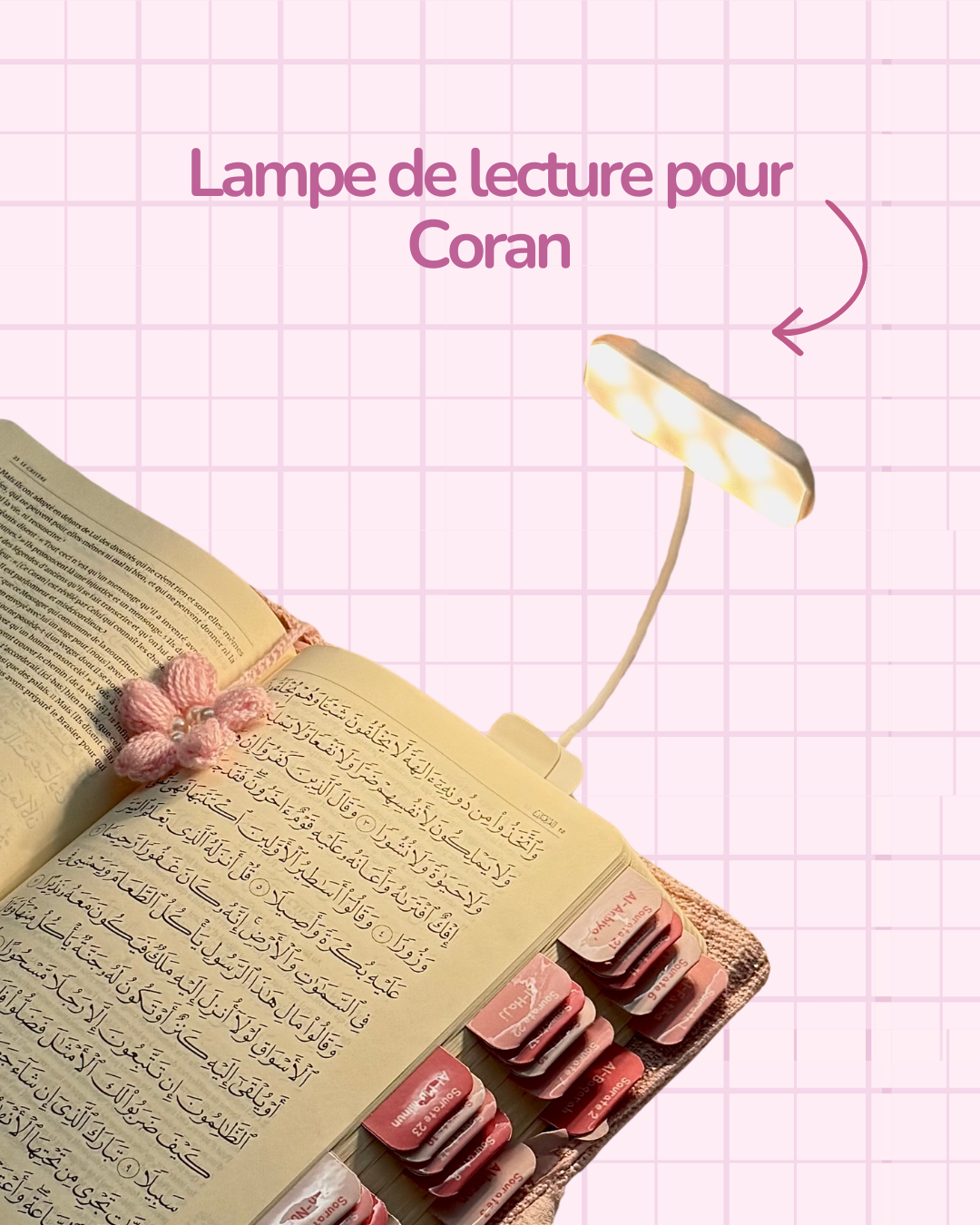 Lampe de lecture pour Coran